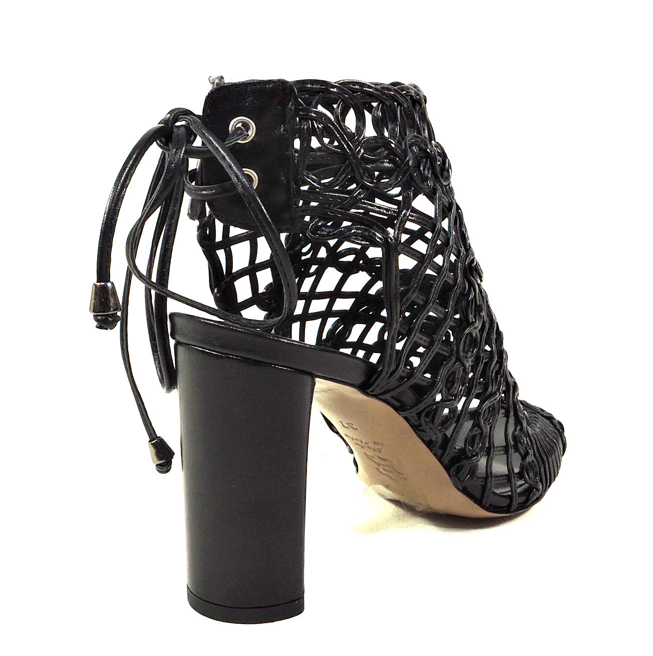 TIFFI 🇮🇹 WOMEN'S BLACK LEATHER FASHION SANDALS
