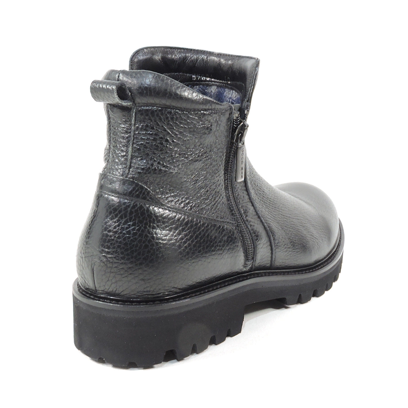 GOODMAN 🇮🇹 MEN'S BLACK SOFT LEATHER COMFORT WINTER ANKLE BOOTS