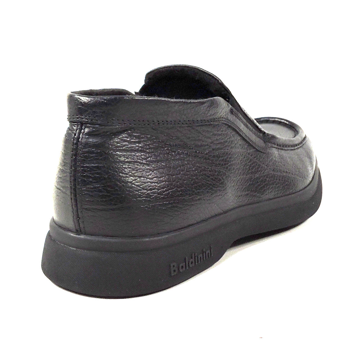 BALDININI 🇮🇹 MEN'S BLACK SOFT LEAHER WINTER LOAFERS