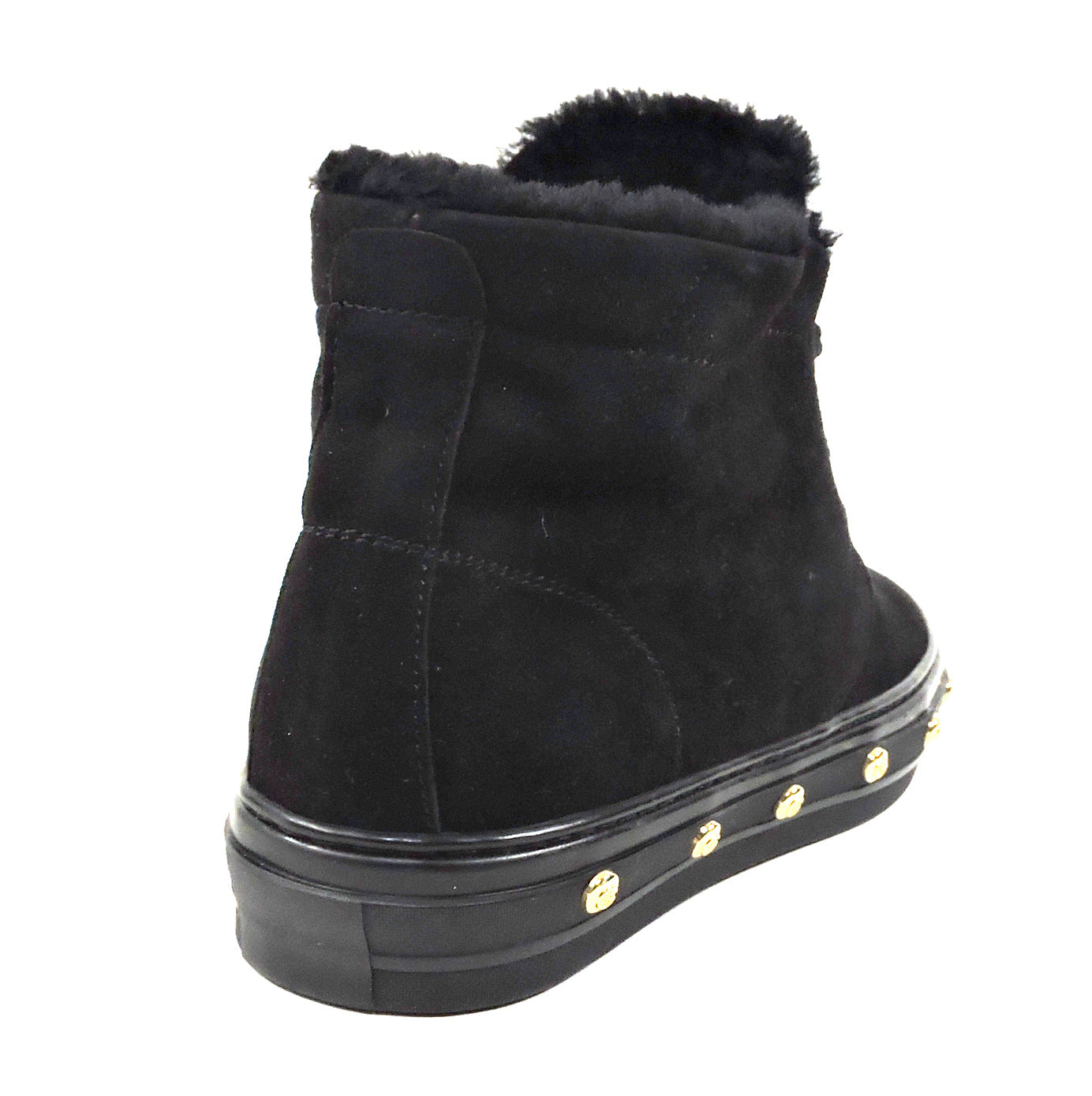 BALDININI ๐ฎ๐น WOMEN'S BLACK SUEDE WINTER BOOTIE