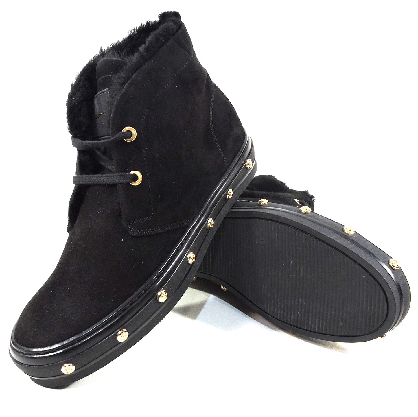 BALDININI ๐ฎ๐น WOMEN'S BLACK SUEDE WINTER BOOTIE