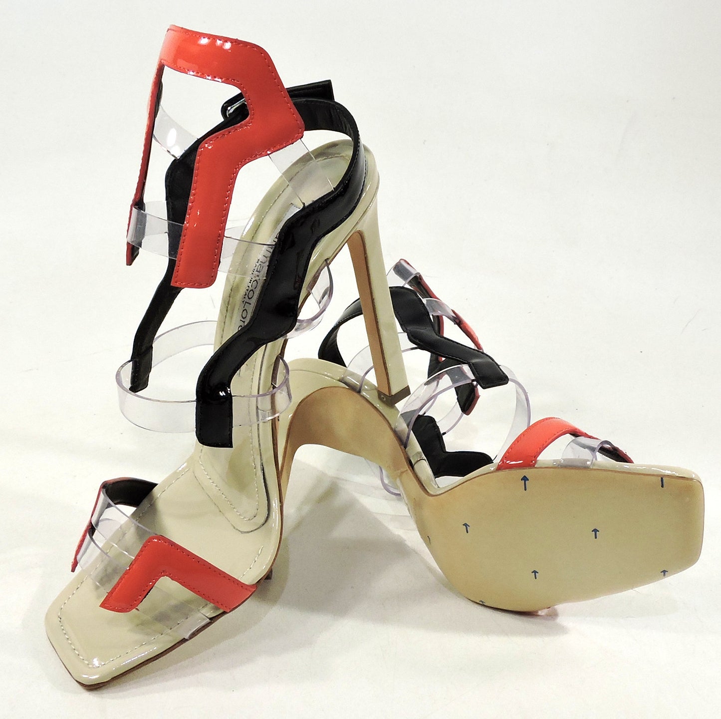 GIANMARCO LORENZI ๐ฎ๐น WOMEN'S MULTICOLOR LEATHER FASHION SANDALS