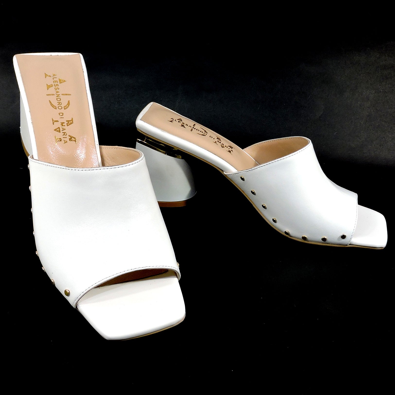 Shops white summer mules