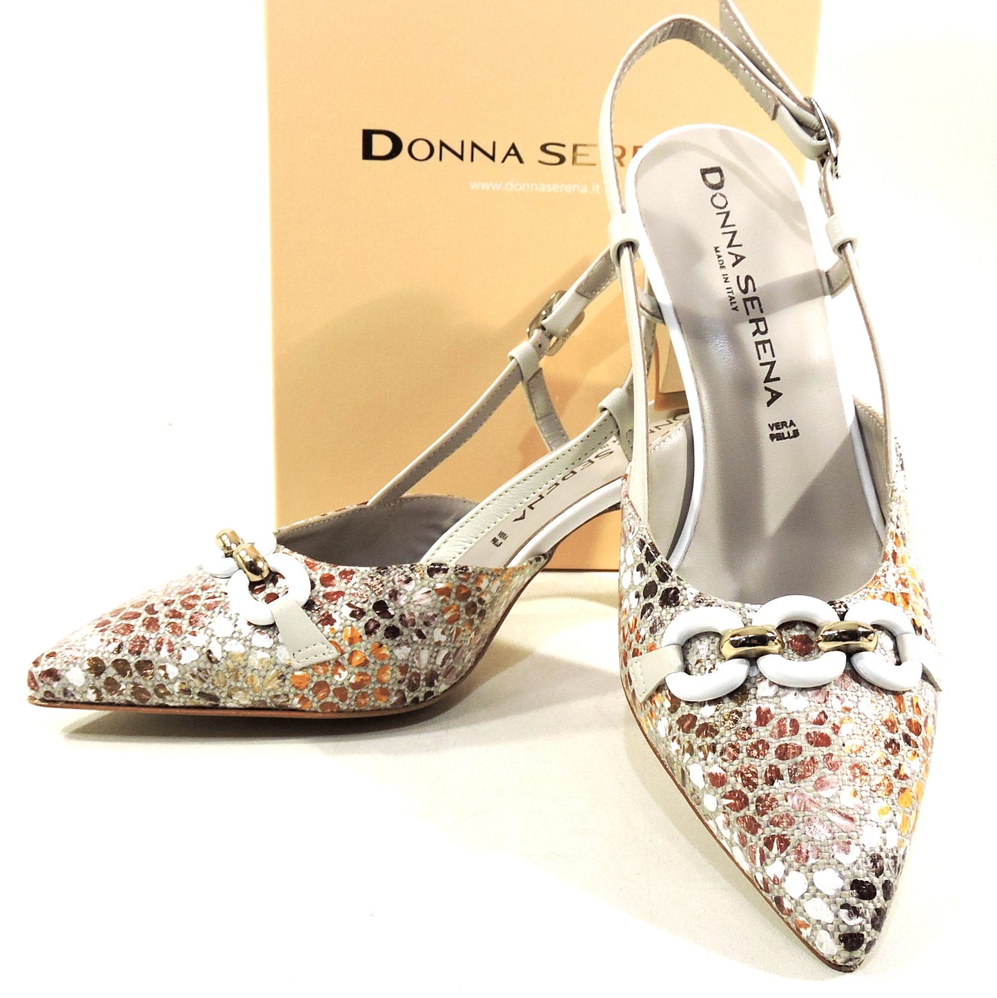 DONNA SERENA ๐ฎ๐น WOMEN'S MULTICOLOR COMFORT FASHION SANDALS