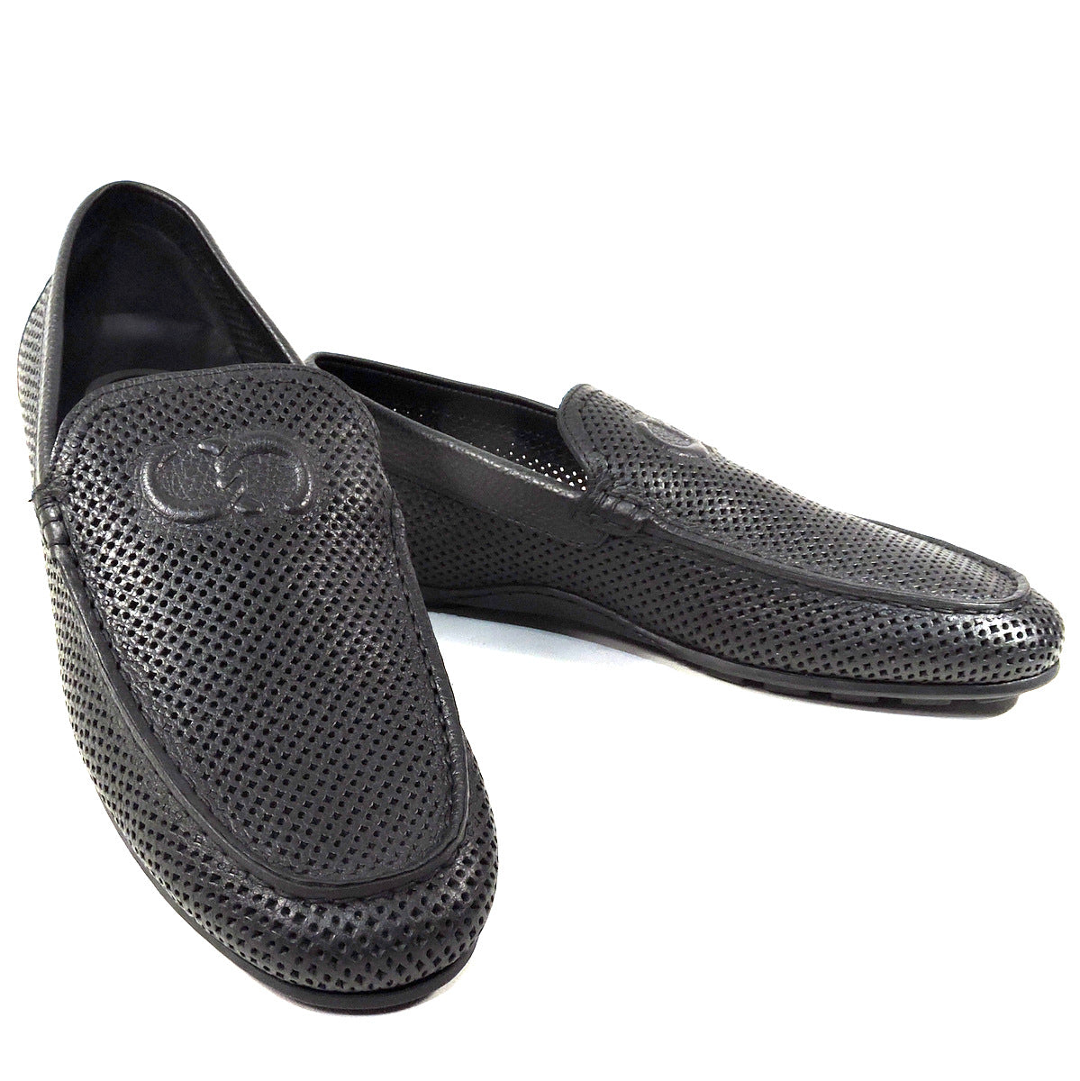 MEN'S SUMMER SLIPPERS MADE IN ITALY leather comfortable slippers X black