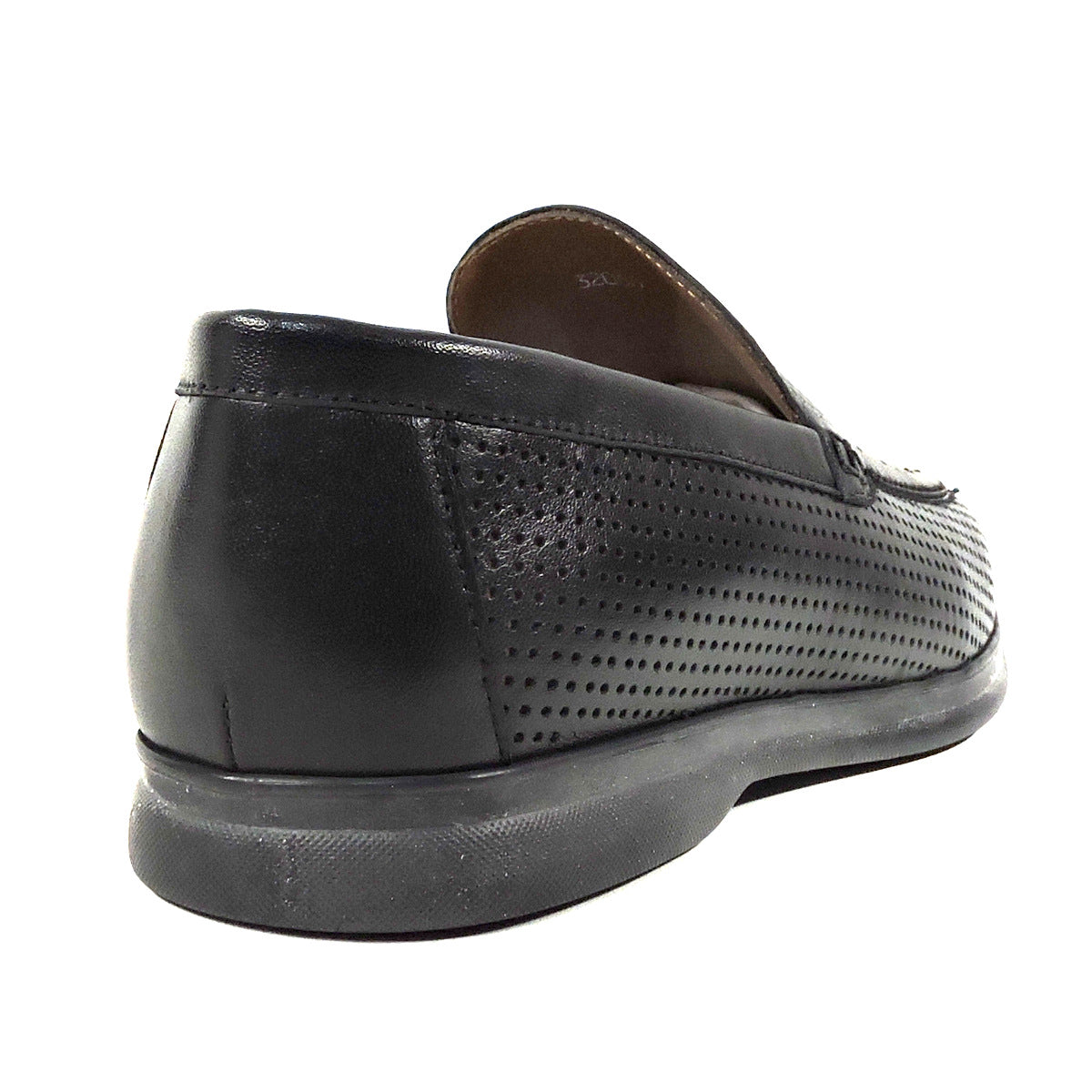 CASADEI 🇮🇹 MEN'S BLACK SOFT LEATHER COMFORT SUMMER LOAFERS