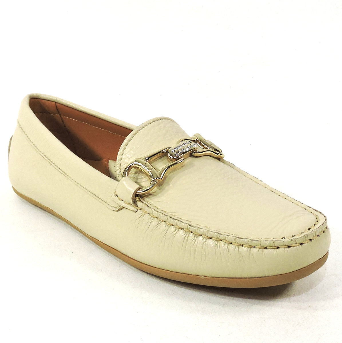 CASADEI 🇮🇹 WOMEN'S BEIGE FLAT SOFT LEATHER COMFORT SUMMER LOAFERS