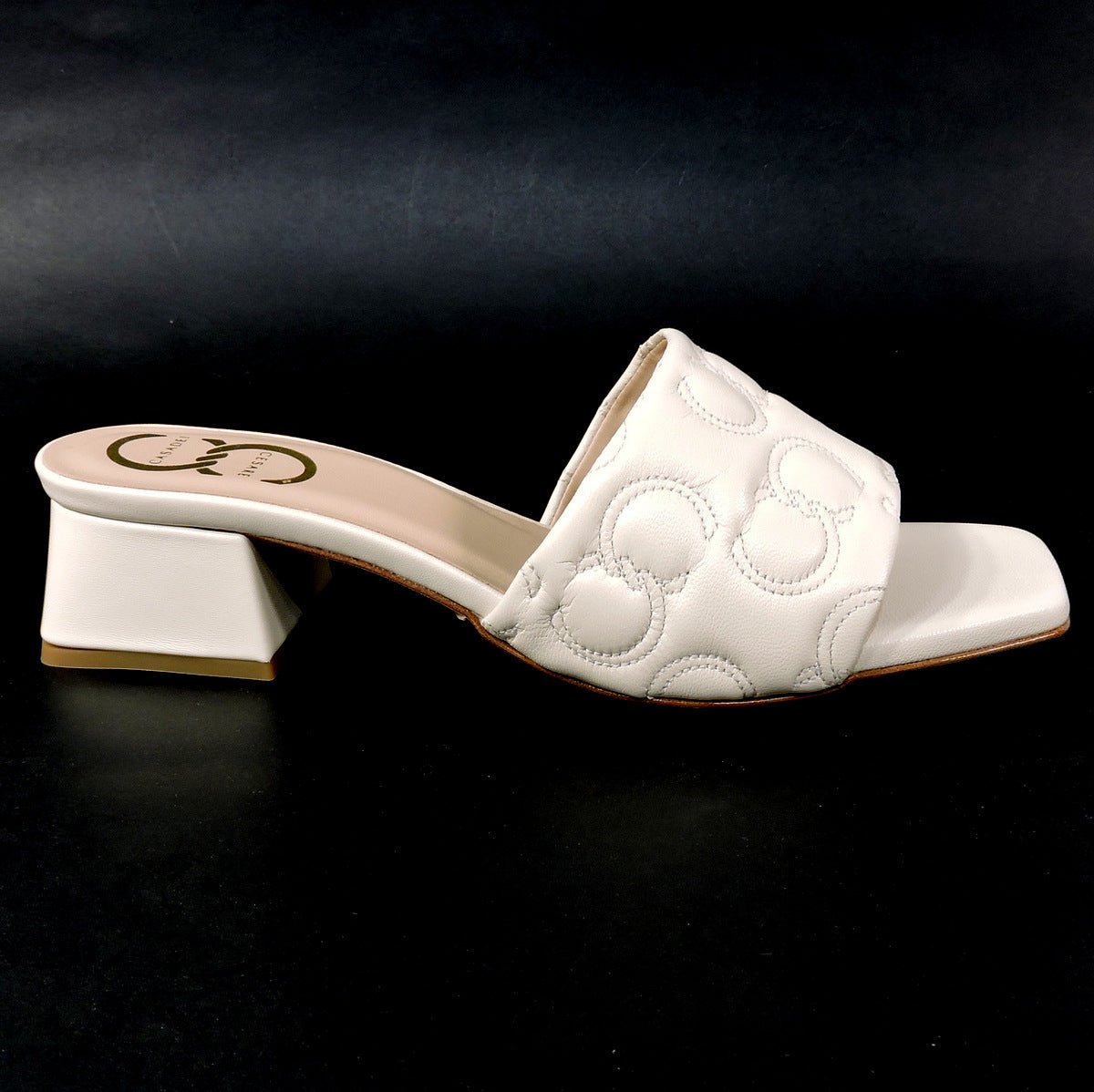 CASADEI 🇮🇹 WOMEN'S BEIGE SOFT LEATHER COMFORT MULES
