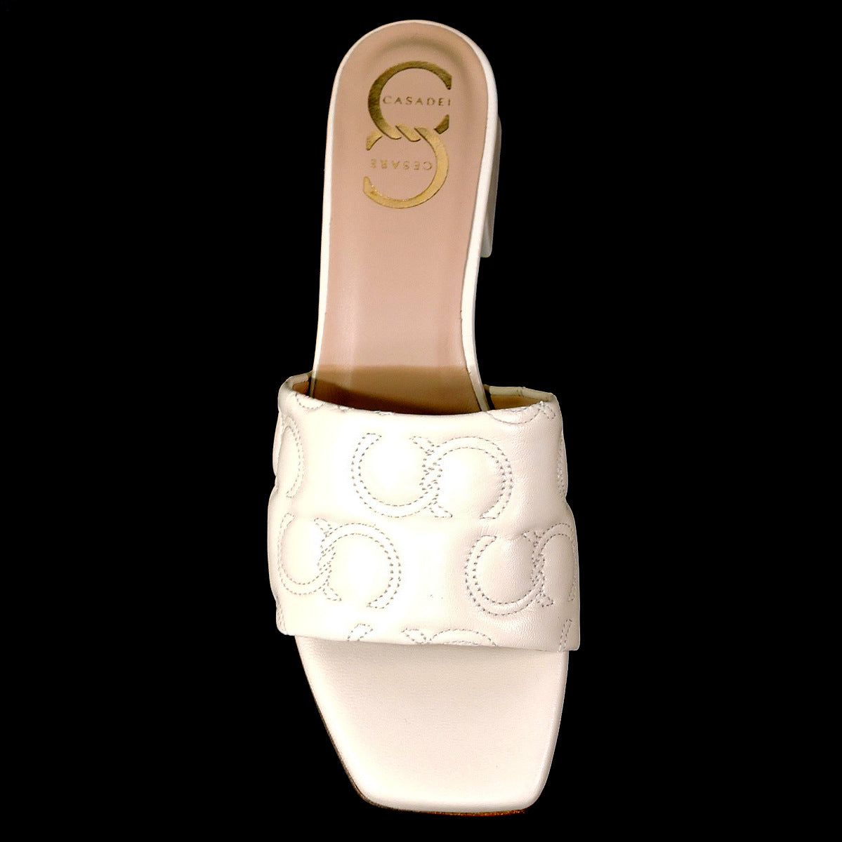 CASADEI 🇮🇹 WOMEN'S BEIGE SOFT LEATHER COMFORT MULES