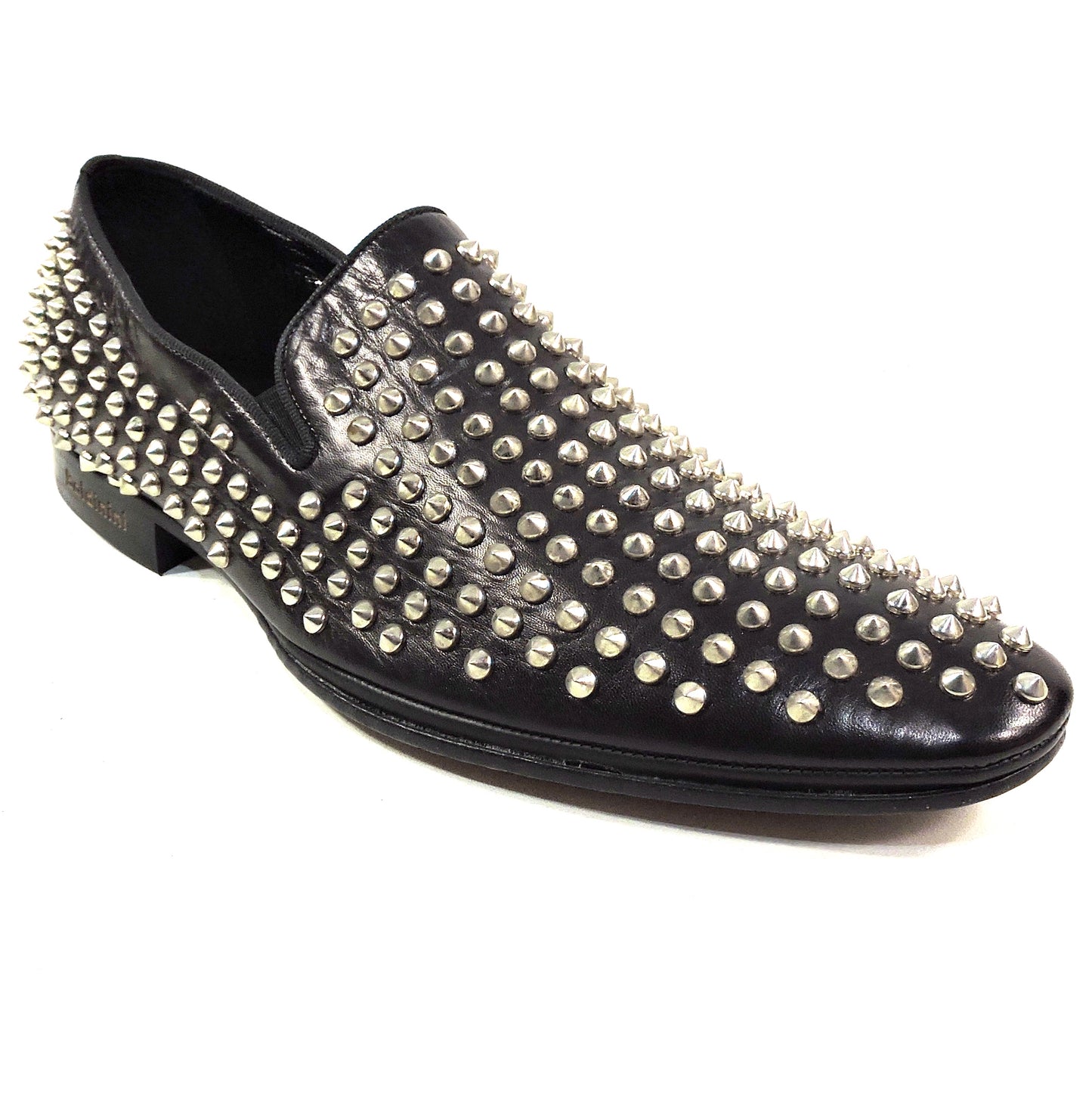 BALDININI 🇮🇹 MEN'S BLACK LEATHER COMFORT FASHION LOAFERS