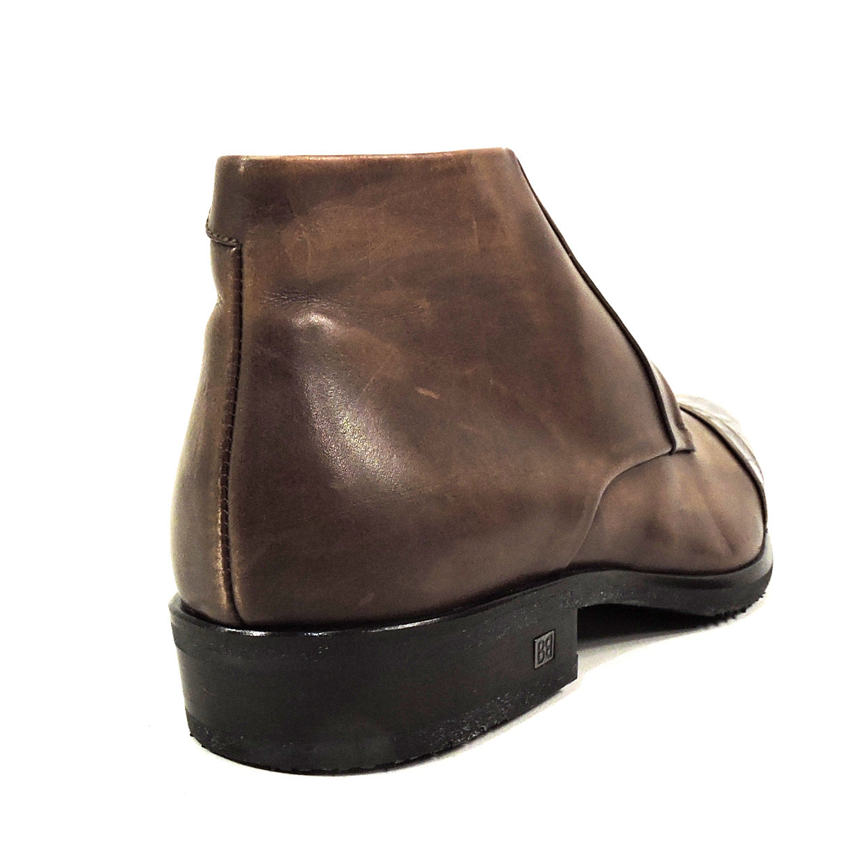 BALDININI ๐ฎ๐น MEN'S BROWN SOFT LEATHER WINTER COMFORT BOOTIE