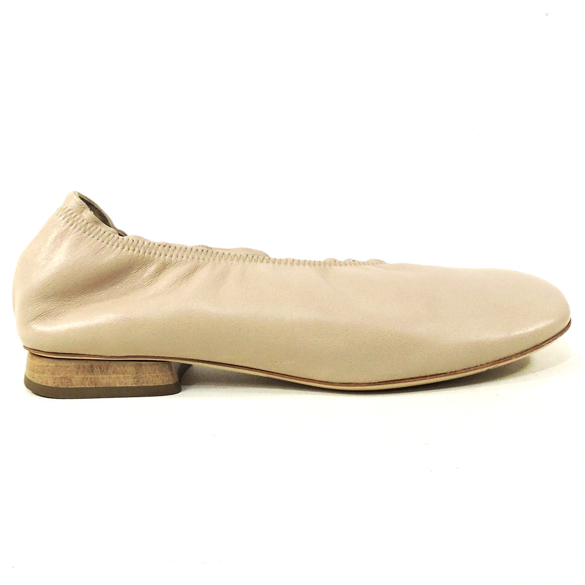 IXOS 🇮🇹 WOMEN'S BEIGE SOFT LEATHER COMFORT FASHION BALET LOAFERS