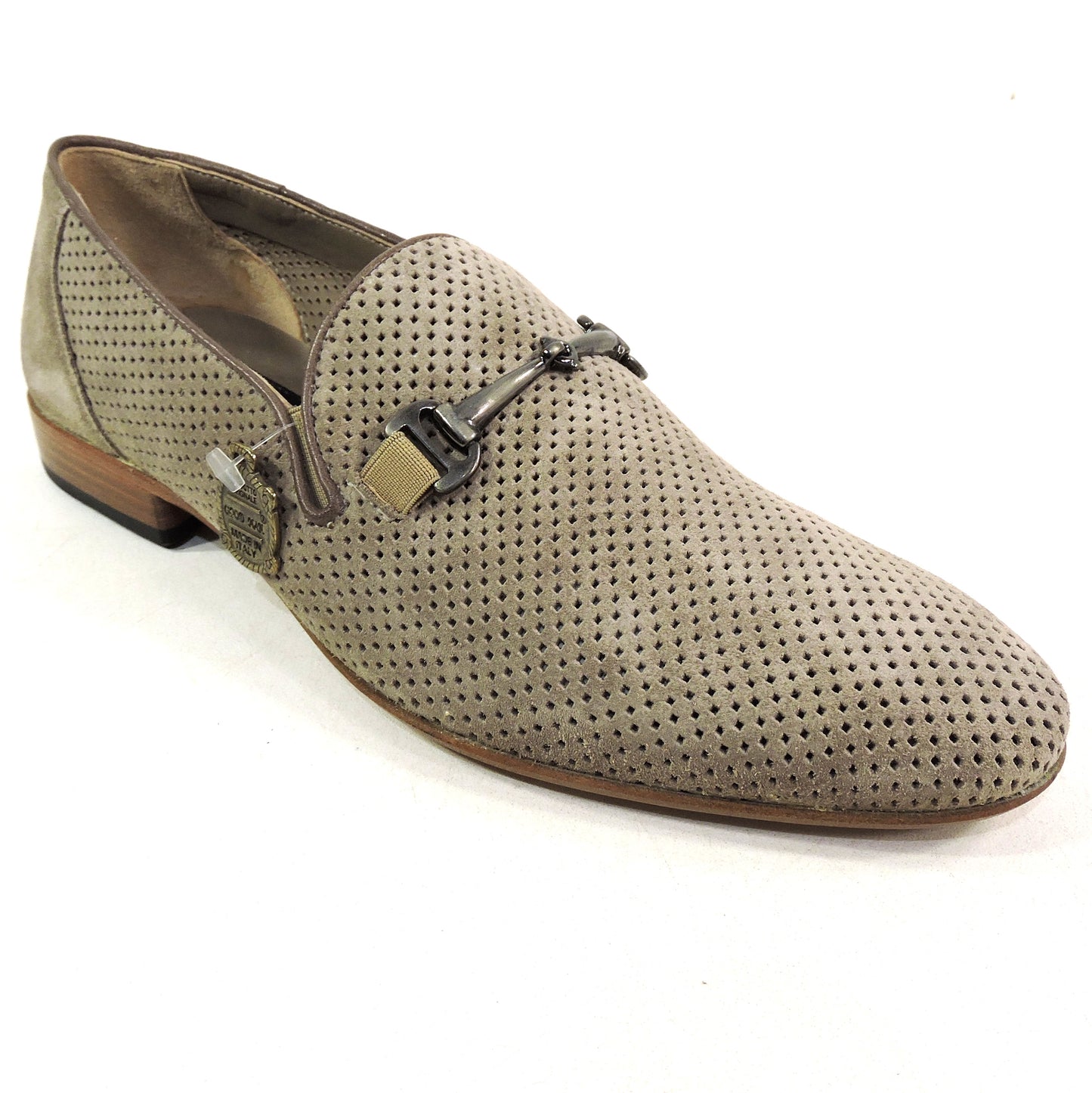 GOODMAN 🇮🇹 MEN'S BROWN SOFT SUEDE COMFORT SUMMER LOAFERS