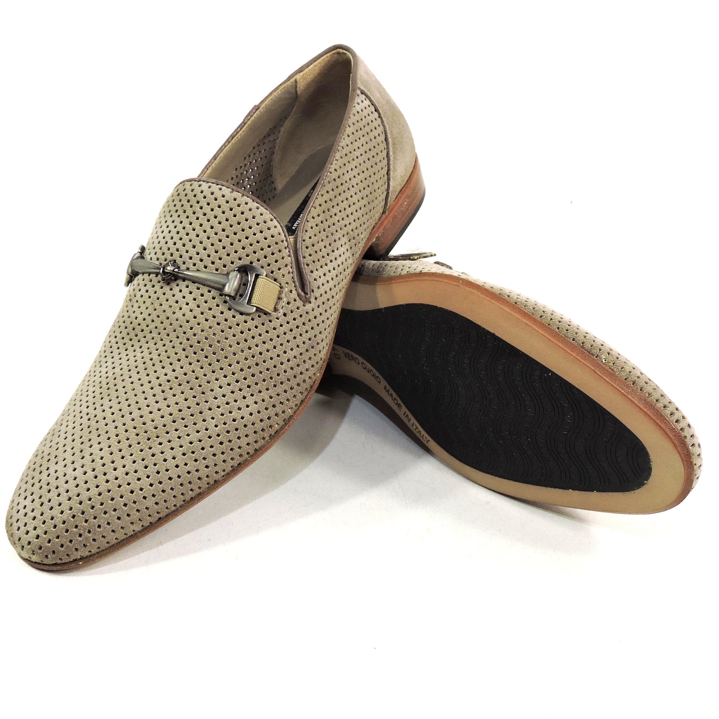 GOODMAN 🇮🇹 MEN'S BROWN SOFT SUEDE COMFORT SUMMER LOAFERS