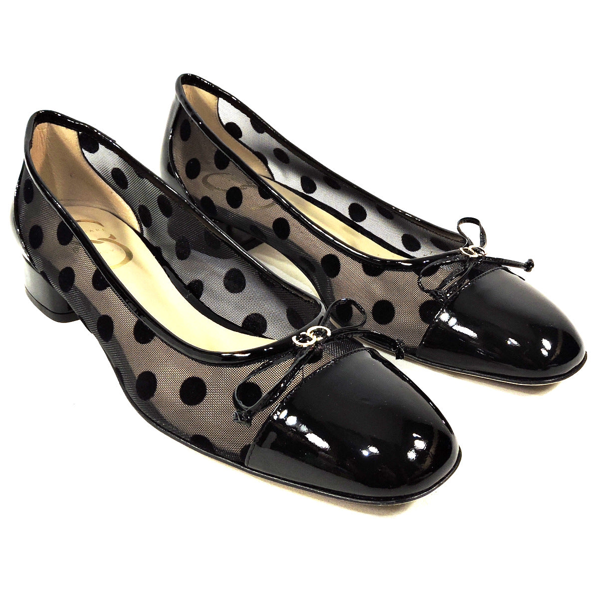 CASADEI 🇮🇹 WOMENS BLACK PATENT LEATHER SUMMER SHOES