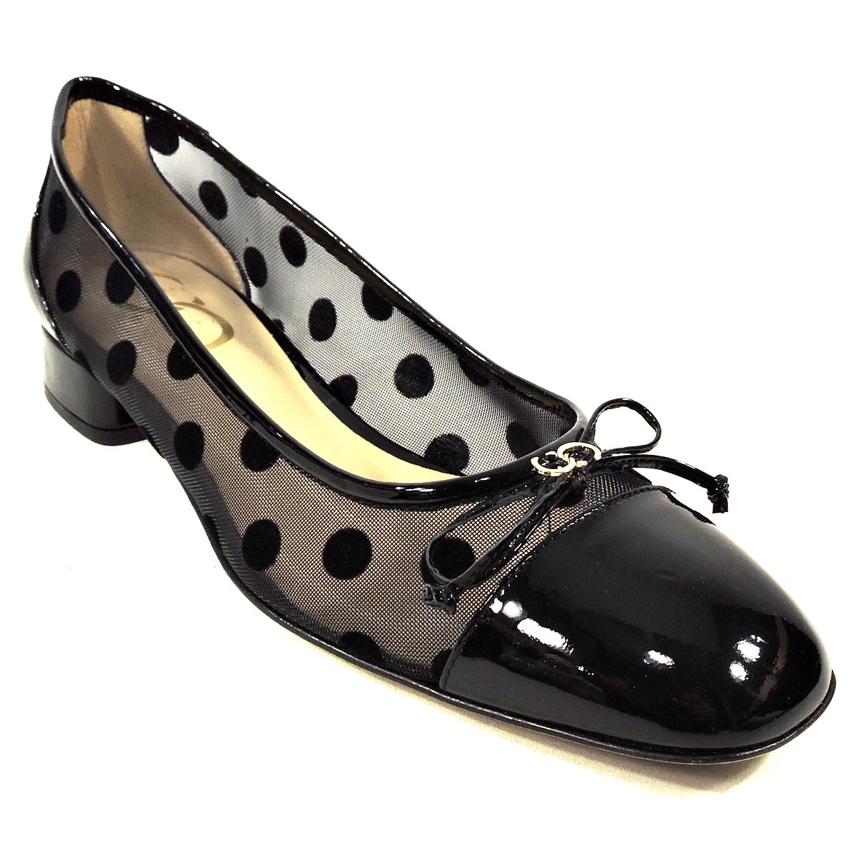 CASADEI 🇮🇹 WOMENS BLACK PATENT LEATHER SUMMER SHOES