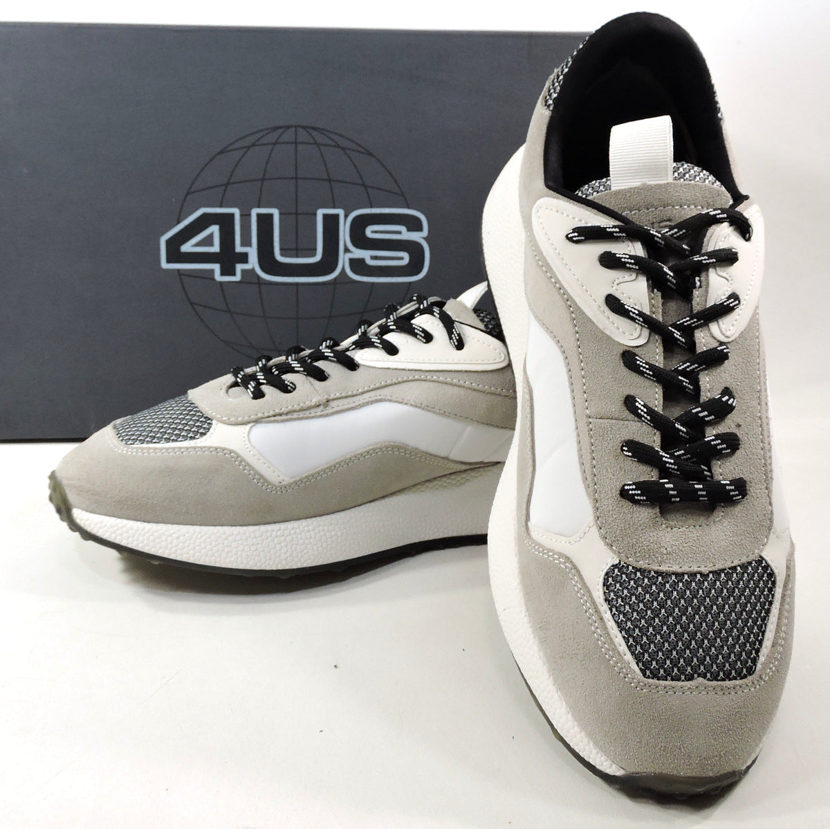 CESARE PACIOTTI 4 US 🇮🇹 MENS SUEDE COMFORT SNEAKERS