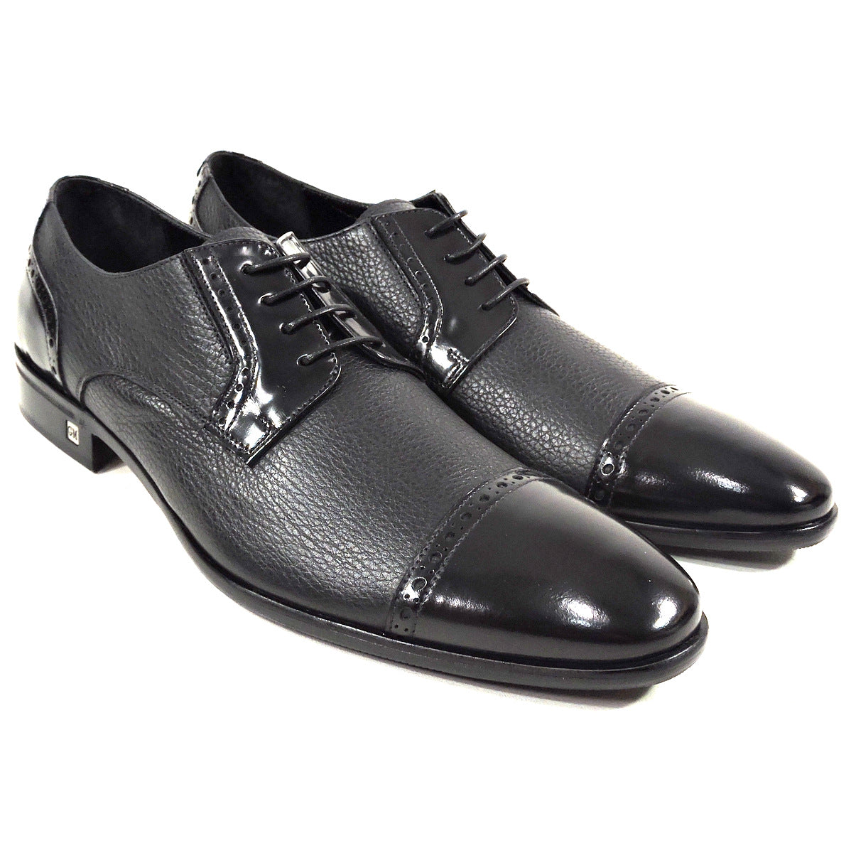 GOOD MAN🇮🇹 MEN'S COMFORT BLACK LEATHER OXFORD SHOES