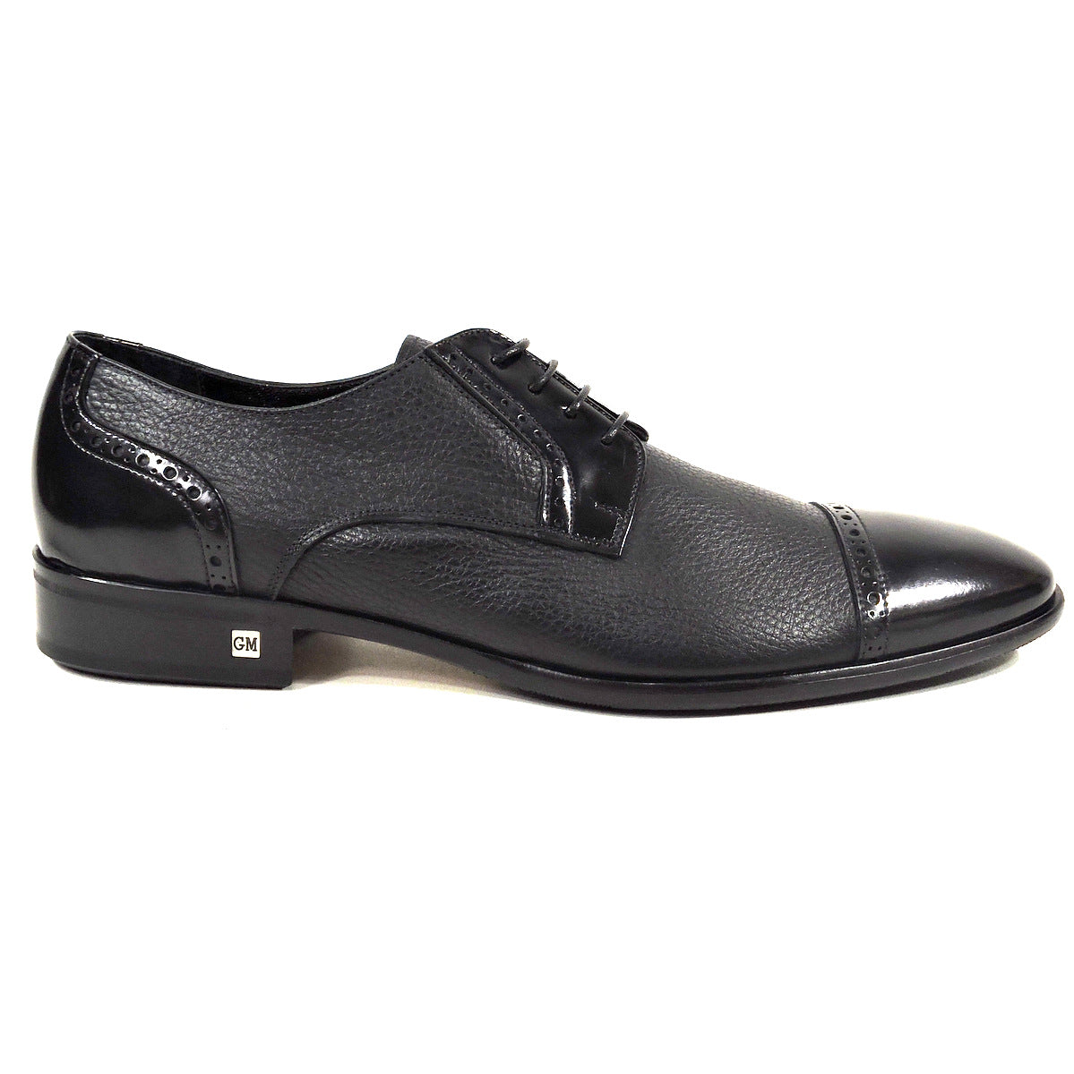 GOOD MAN🇮🇹 MEN'S COMFORT BLACK LEATHER OXFORD SHOES