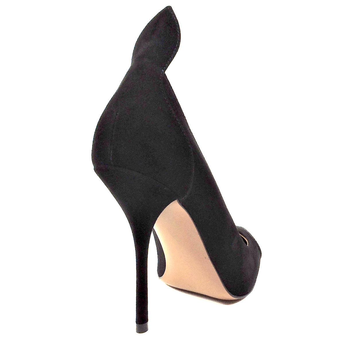 ALAIA 🇮🇹 WOMEN'S BLACK SUEDE & LEATHER FASHION PUMP