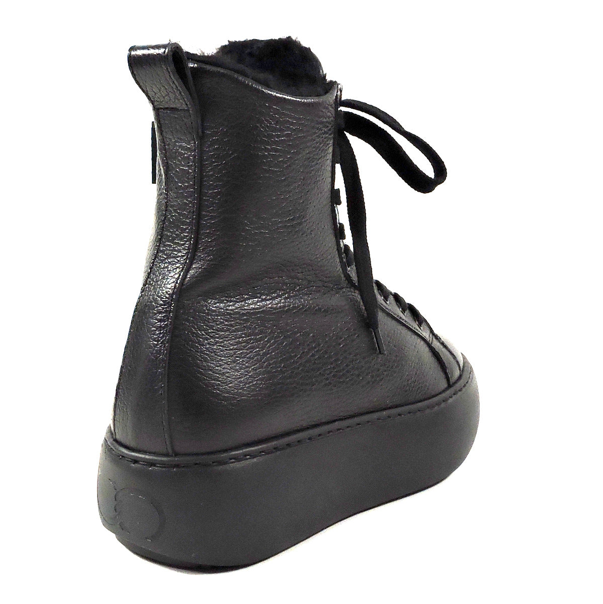 CASADEI 🇮🇹 WOMEN'S BLACK SOFT LEATHER WINTER FASHION BOOTIE