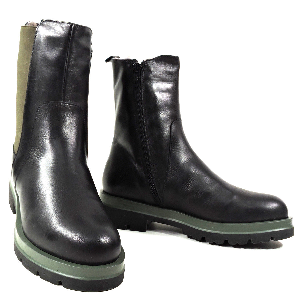 SOFFICE SOGNO 🇮🇹 WOMEN'S BLACK SOFT LEATHER WINTER BOOTS