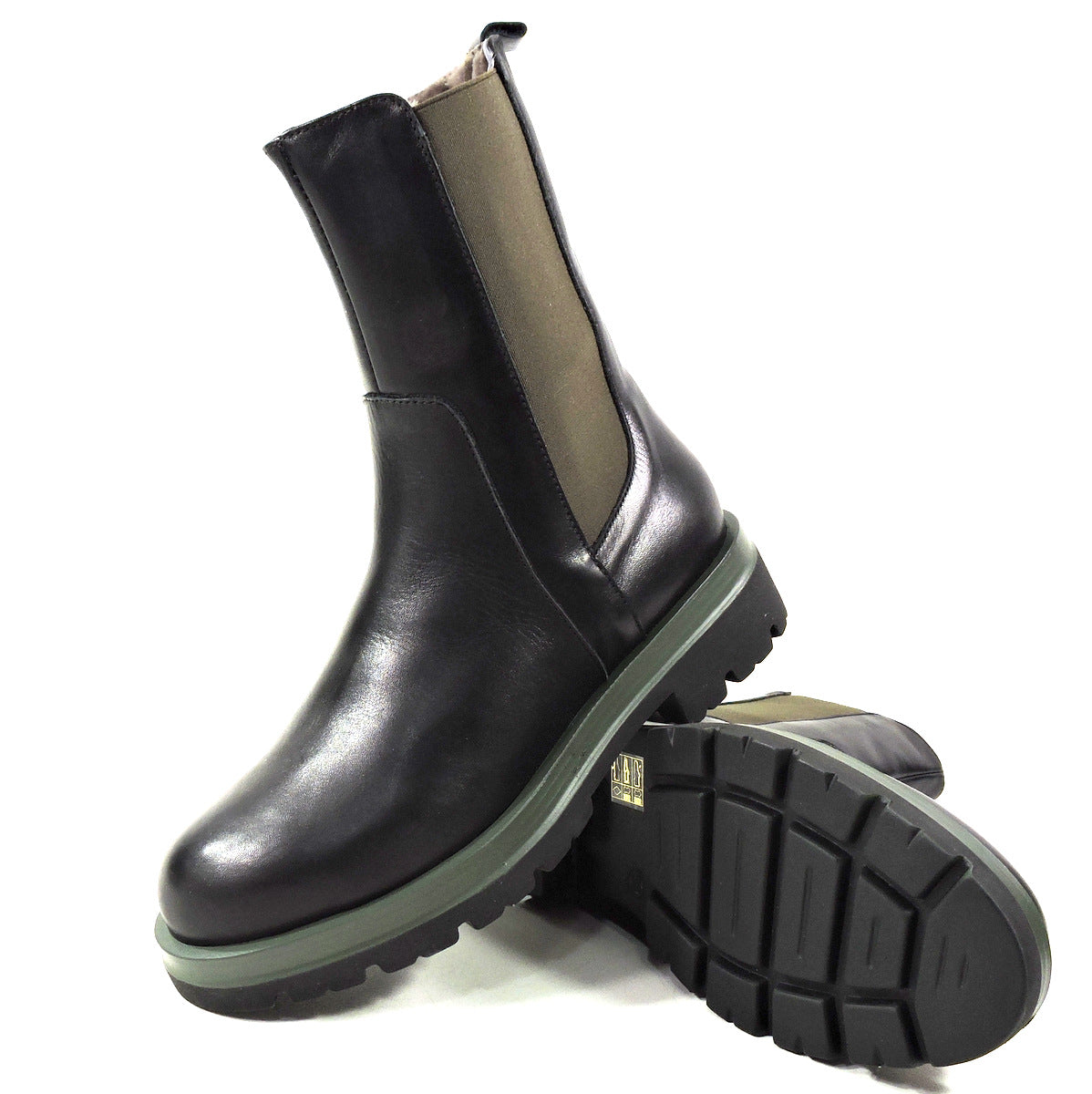 SOFFICE SOGNO 🇮🇹 WOMEN'S BLACK SOFT LEATHER WINTER BOOTS