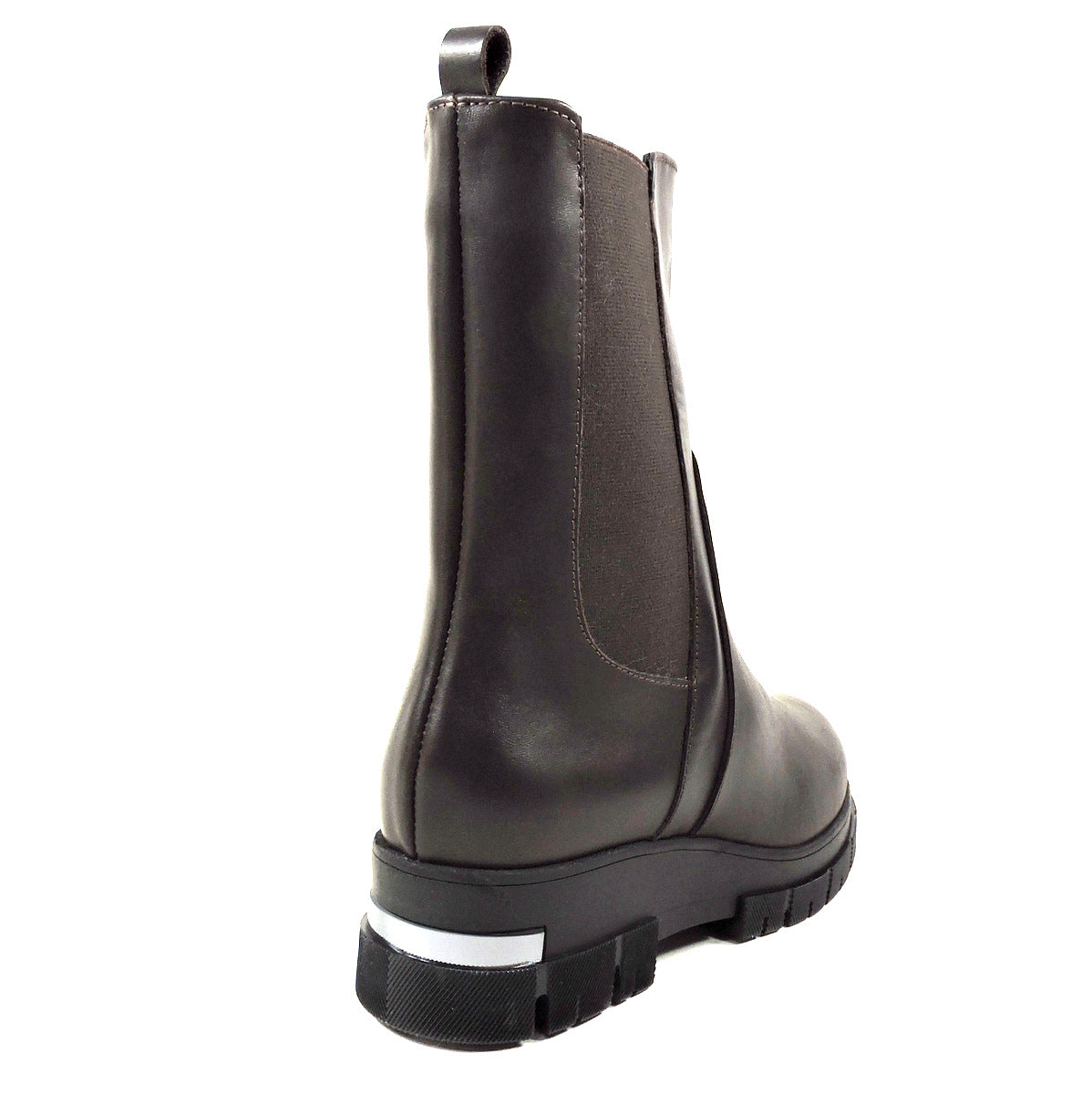 SOFFICE SOGNO 🇮🇹 WOMEN'S BROWN SOFT LEATHER WINTER FUR BOOTIE