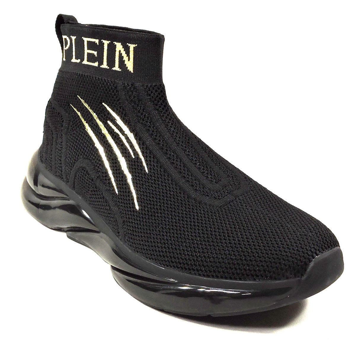PLEIN SPORT ⚜WOMEN'S BLACK FASHION SNEAKERS