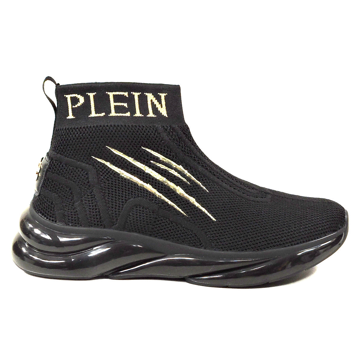 PLEIN SPORT ⚜WOMEN'S BLACK FASHION SNEAKERS