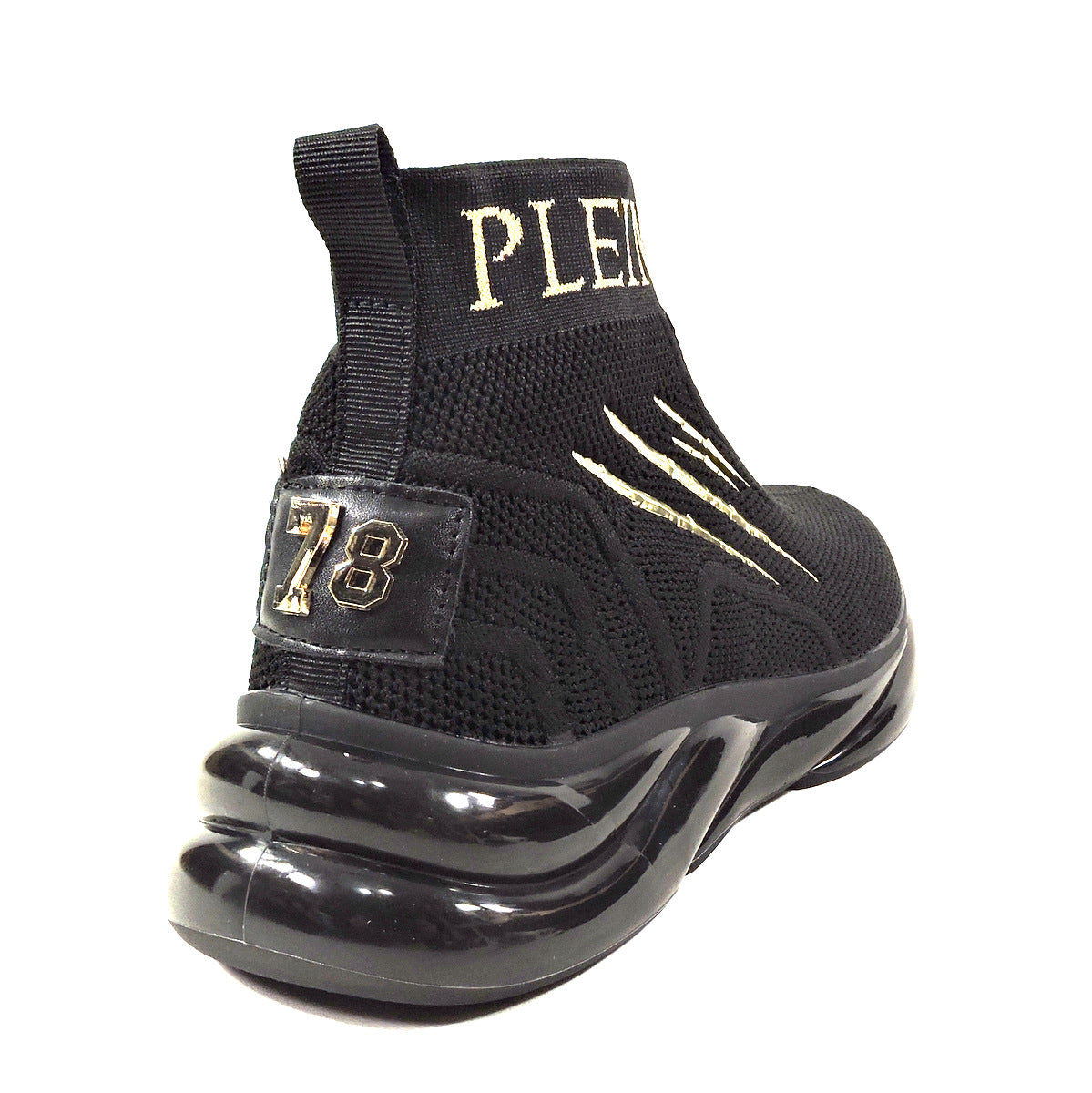 PLEIN SPORT ⚜WOMEN'S BLACK FASHION SNEAKERS