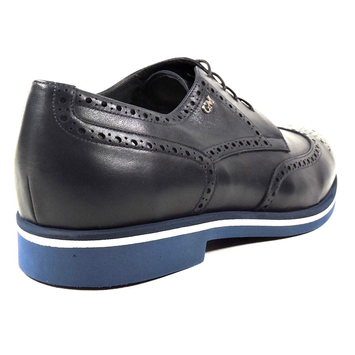 GOOD MAN š®š¹ MEN'S BLUE LEATHER COMFORT OXFORD SHOES