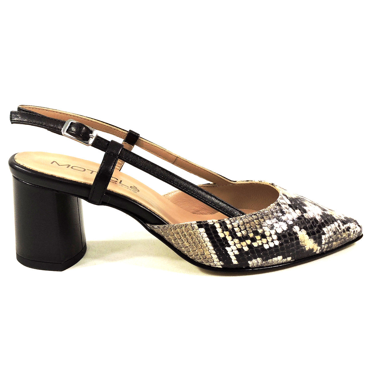 MOT-CLe 🇮🇹 WOMEN BLACK LEATHER SUMMER FASHION COMFORT SANDALS