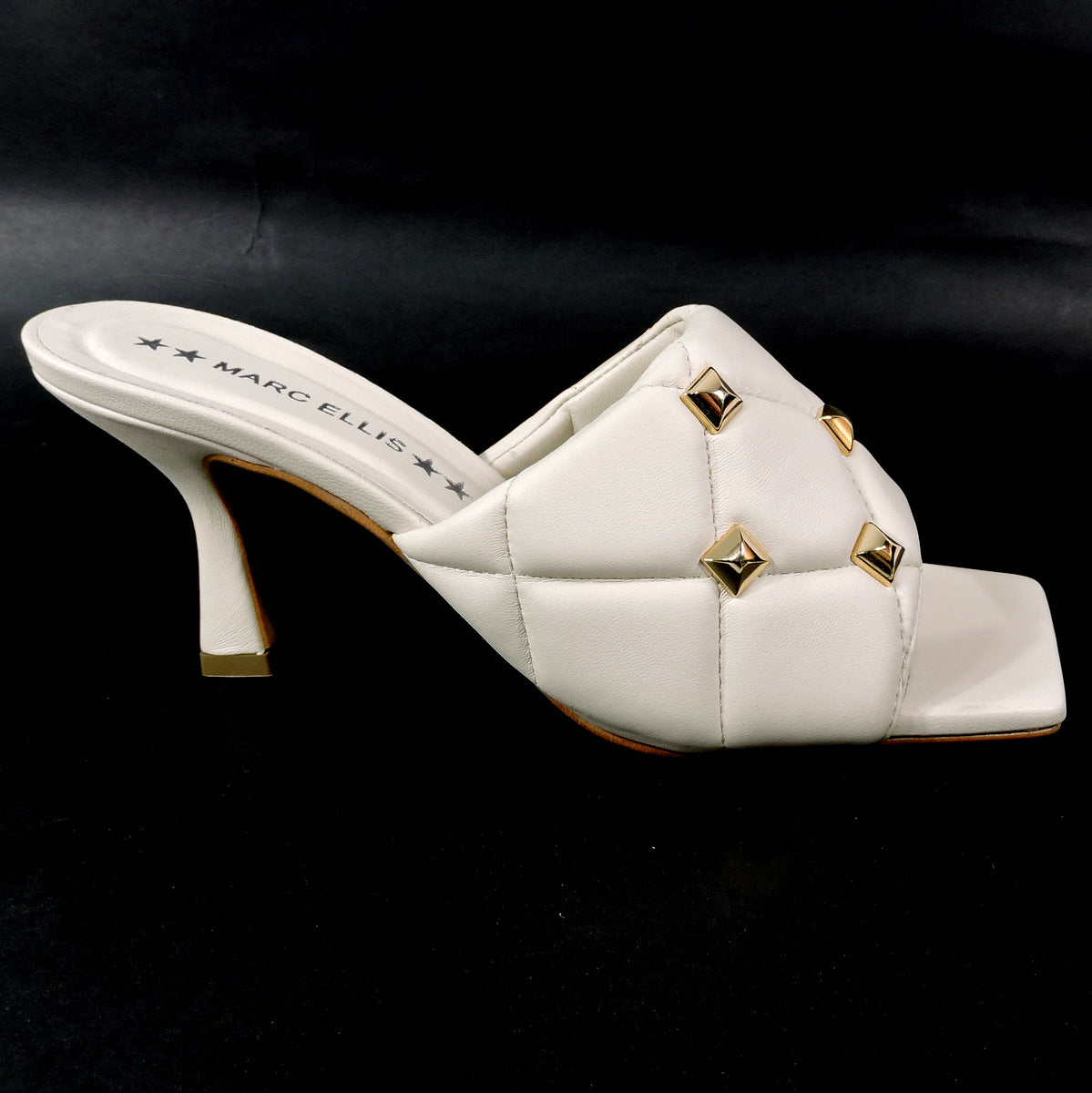 MARC ELLIS š®š¹ WOMEN'S OFF WHITE FASHION SUMMER MULES