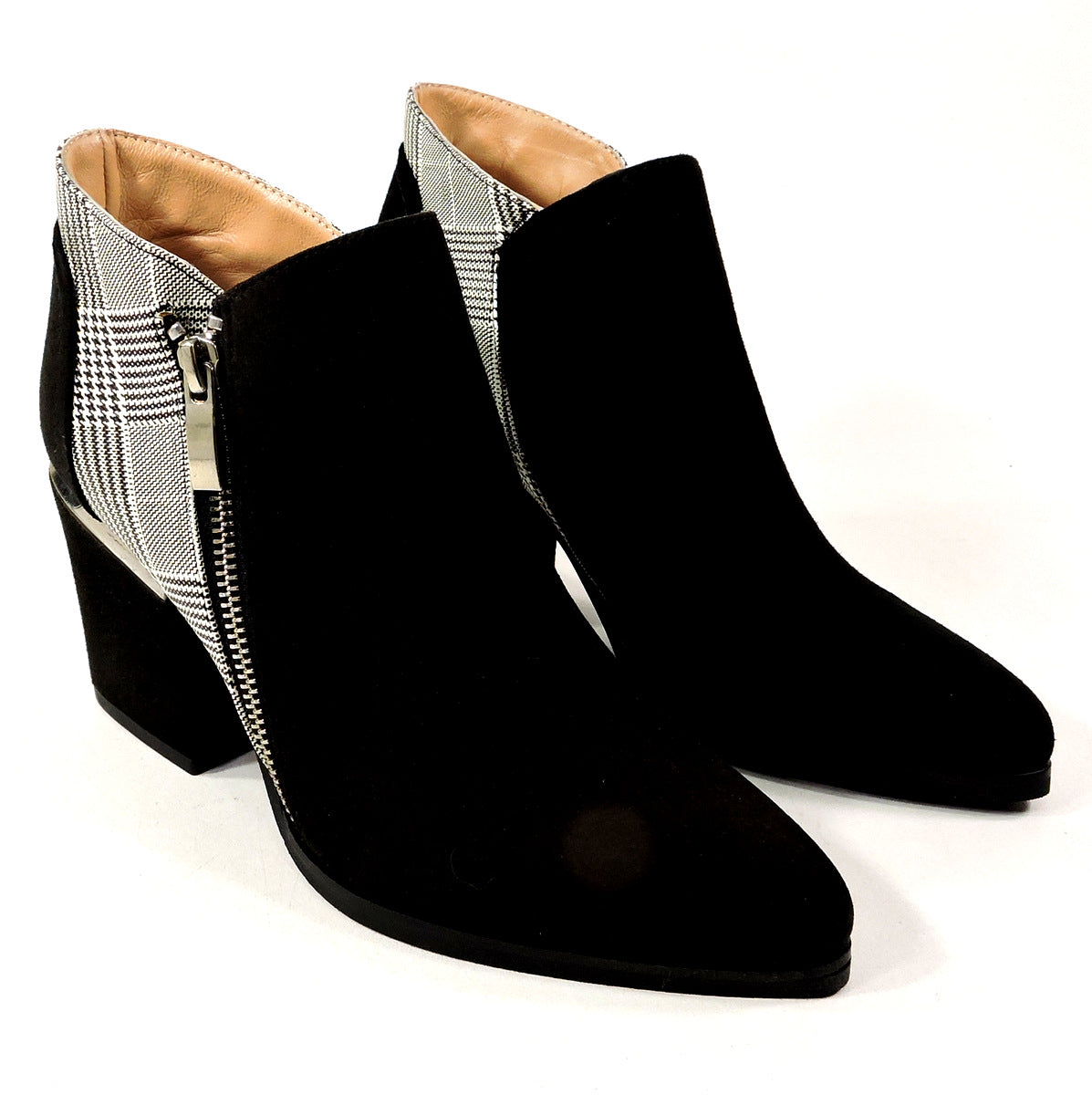 ALESSANDRO DI MARIA 🇮🇹 WOMEN'S BLACK SUEDE COMFORT BOOTIE