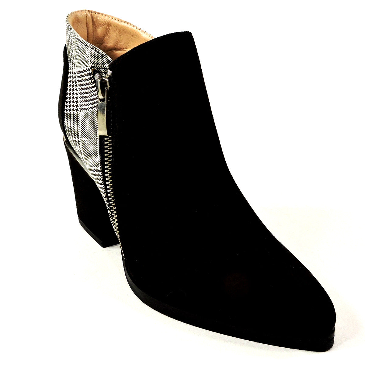 ALESSANDRO DI MARIA 🇮🇹 WOMEN'S BLACK SUEDE COMFORT BOOTIE