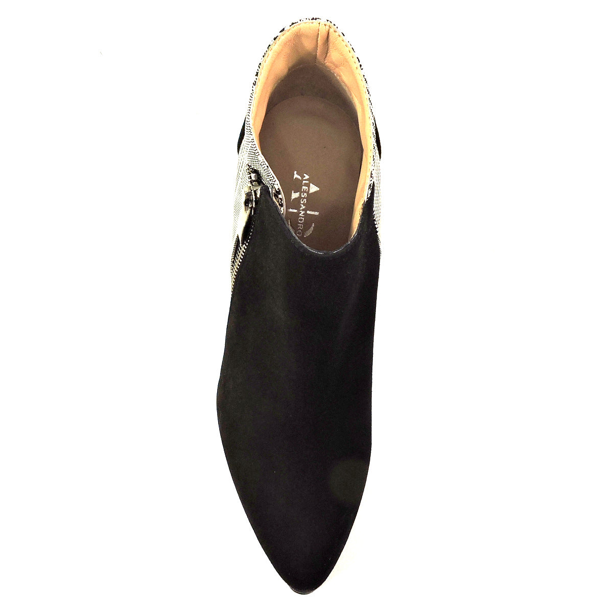 ALESSANDRO DI MARIA 🇮🇹 WOMEN'S BLACK SUEDE COMFORT BOOTIE