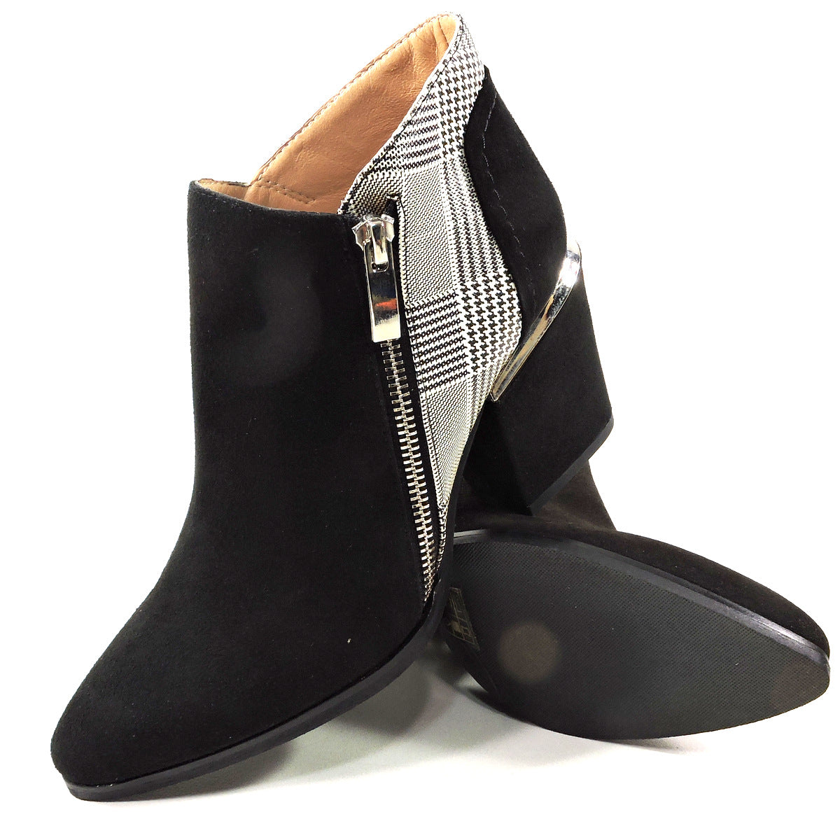 ALESSANDRO DI MARIA 🇮🇹 WOMEN'S BLACK SUEDE COMFORT BOOTIE