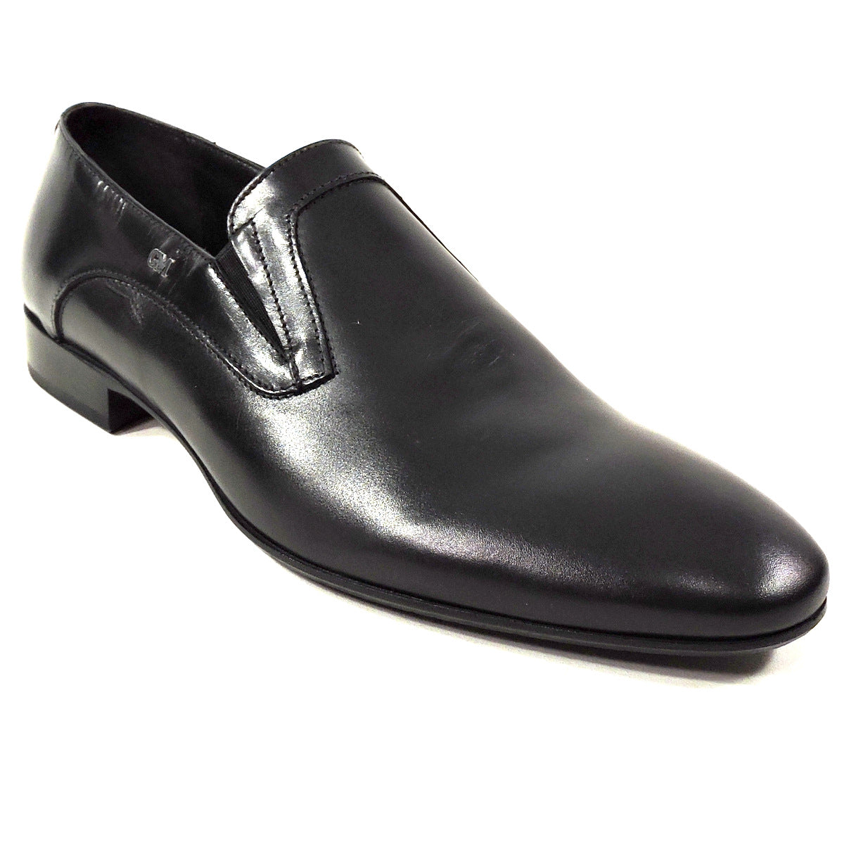 GOODMAN 🇮🇹 MEN'S BLACK SOFT LEATHER COMFORT LOAFERS