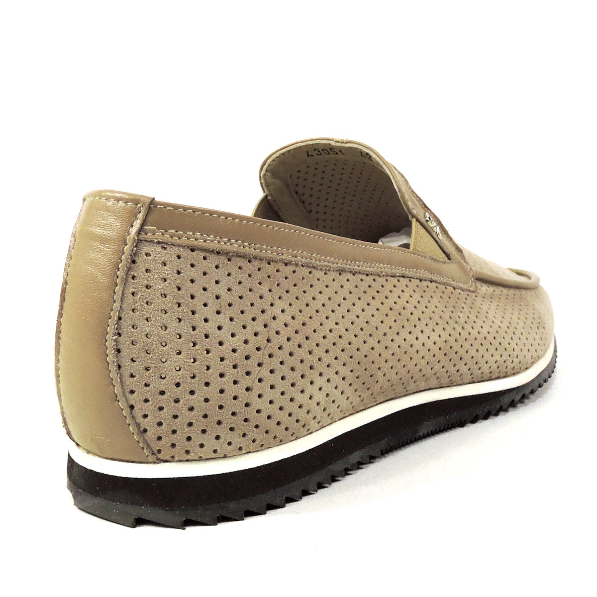 GOODMAN 🇮🇹 MEN'S BROWN SUEDE COMFORT FLAT LOAFERS
