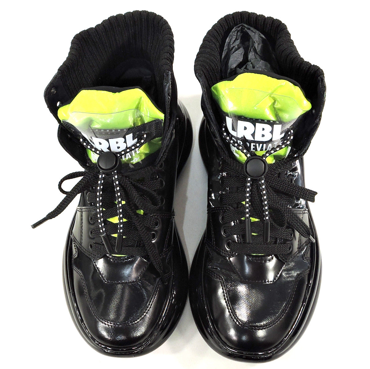 LORIBLU š®š¹ WOMENS BLACK LEATHER FASHION ANKLE SNEAKERS