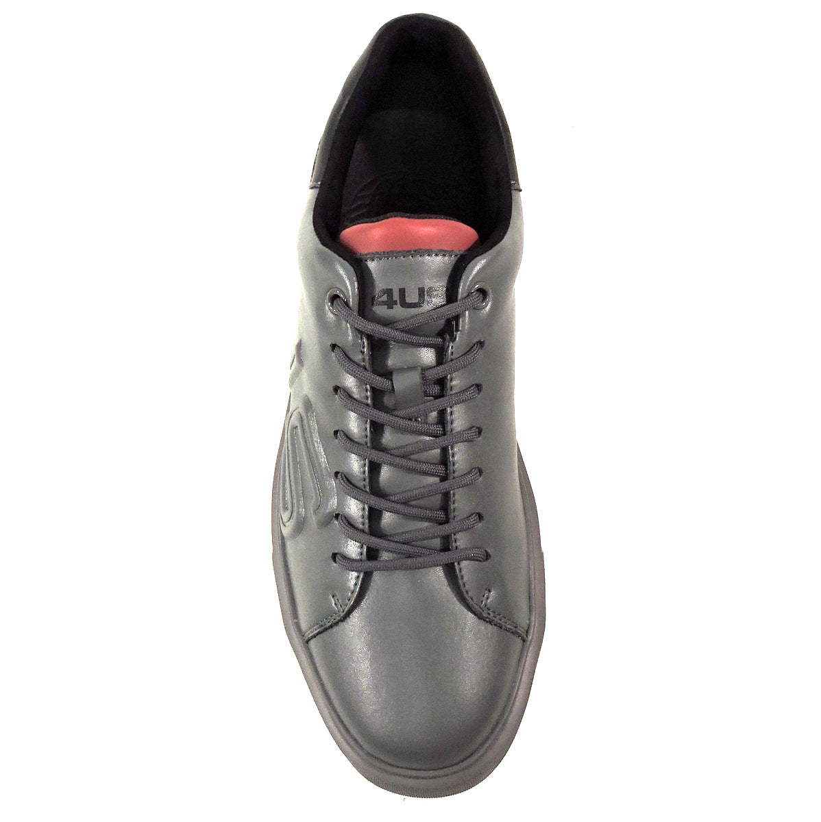 CESARE PACIOTTI 4US 🇮🇹 MENS GREY SOFT LEATHER COMFORT SNEAKERS