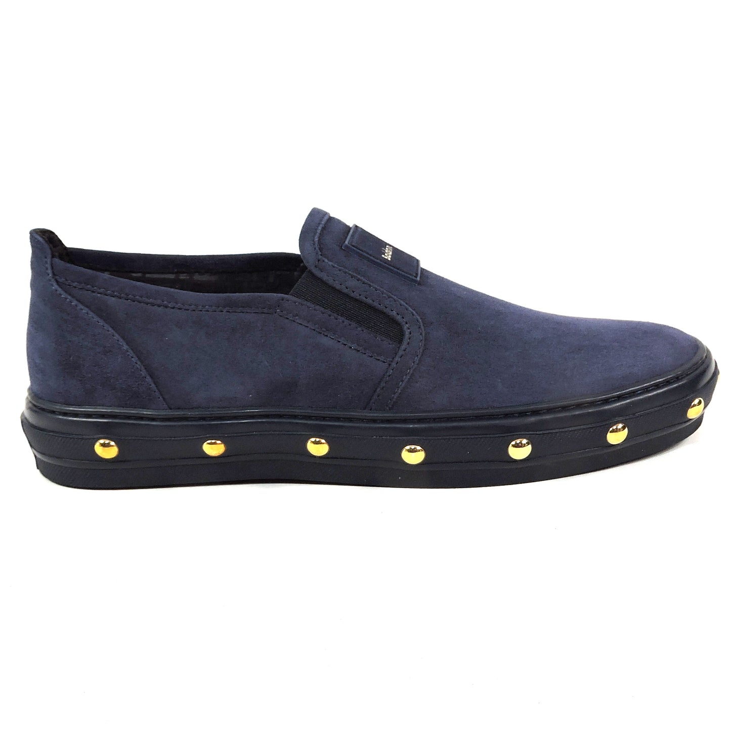 BALDININI 🇮🇹 WOMEN'S BLUE SUEDE COMFORT FLAT LOAFERS