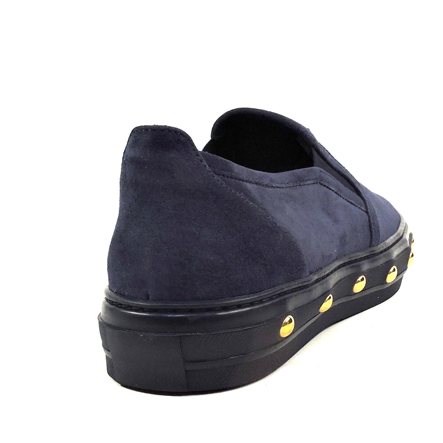 BALDININI 🇮🇹 WOMEN'S BLUE SUEDE COMFORT FLAT LOAFERS