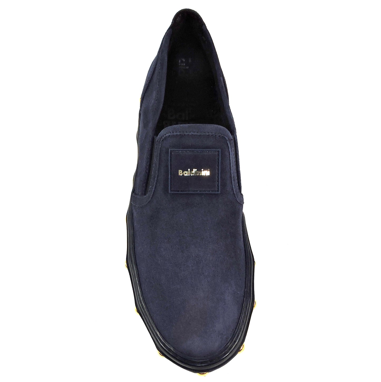 BALDININI 🇮🇹 WOMEN'S BLUE SUEDE COMFORT FLAT LOAFERS