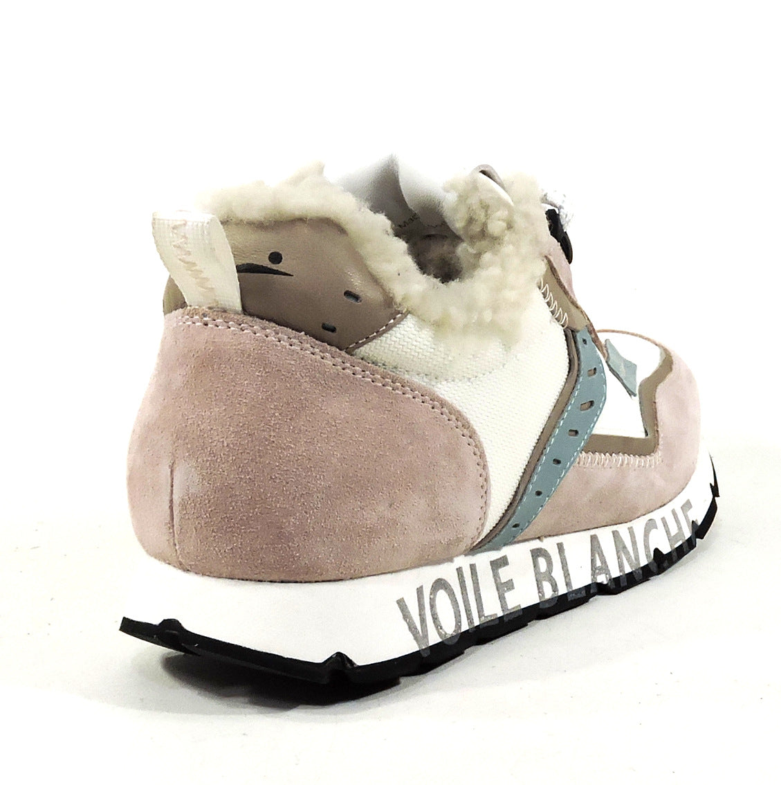 VOILE BLANCHE 🇮🇹 WOMEN'S PINK SUEDE COMFORT FASHION SNEAKERS