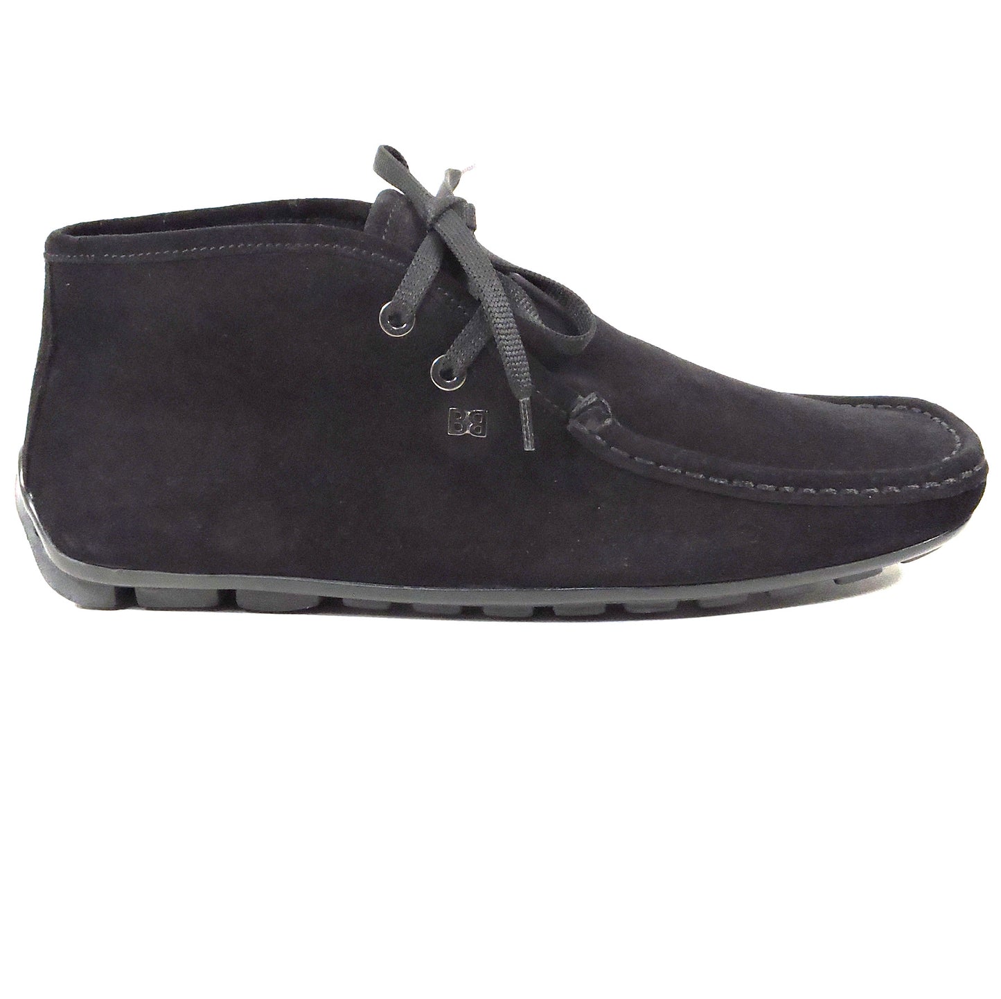 BALDININI 🇮🇹 MENS BLACK SUEDE COMFORT WINTER ANKLE BOOTIE