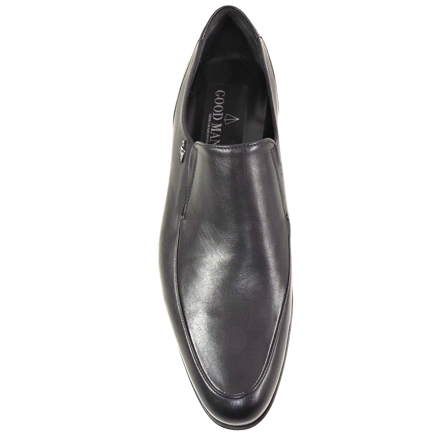 GOODMAN 🇮🇹 MEN'S BLACK SOFT LEATHER COMFORT LOAFERS