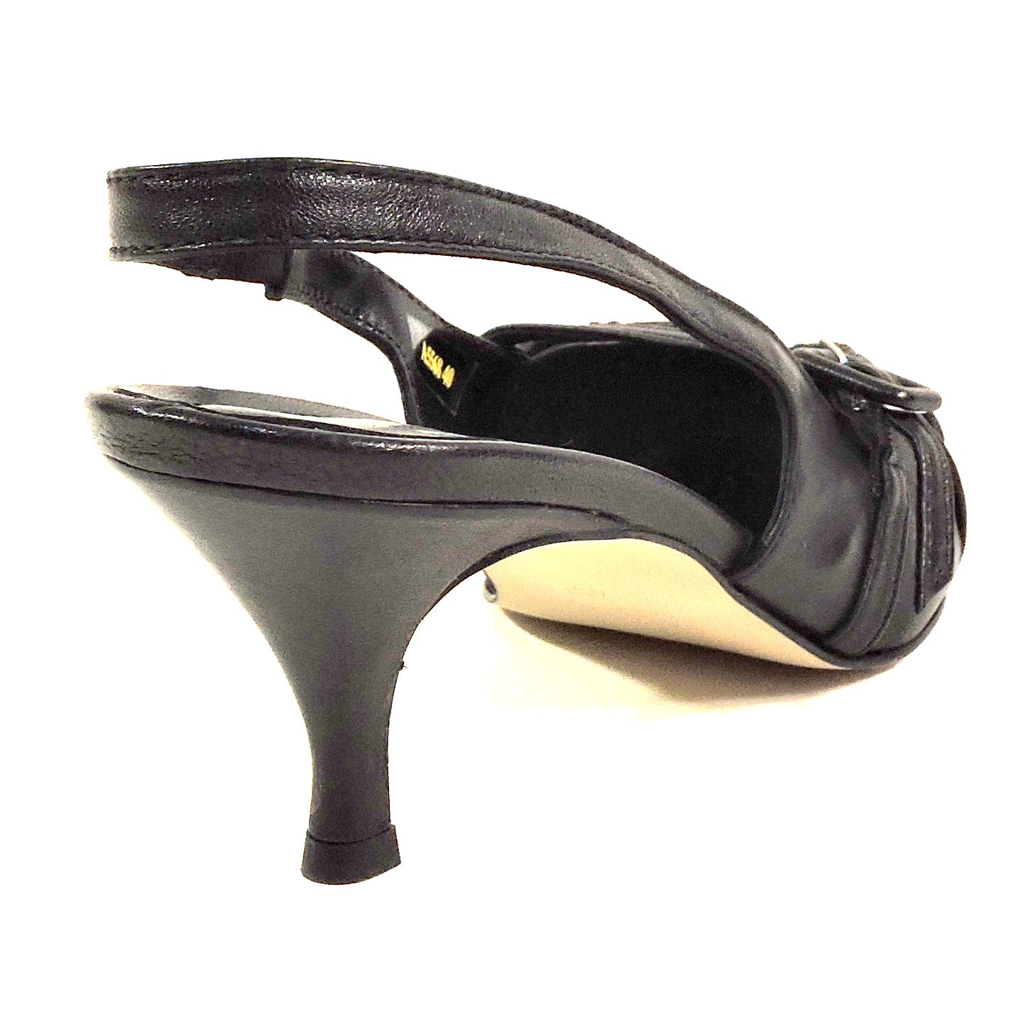 NAPOLEONI 🇮🇹 WOMEN'S BLACK SOFT LEATHER COMFORT SUMMER SANDALS