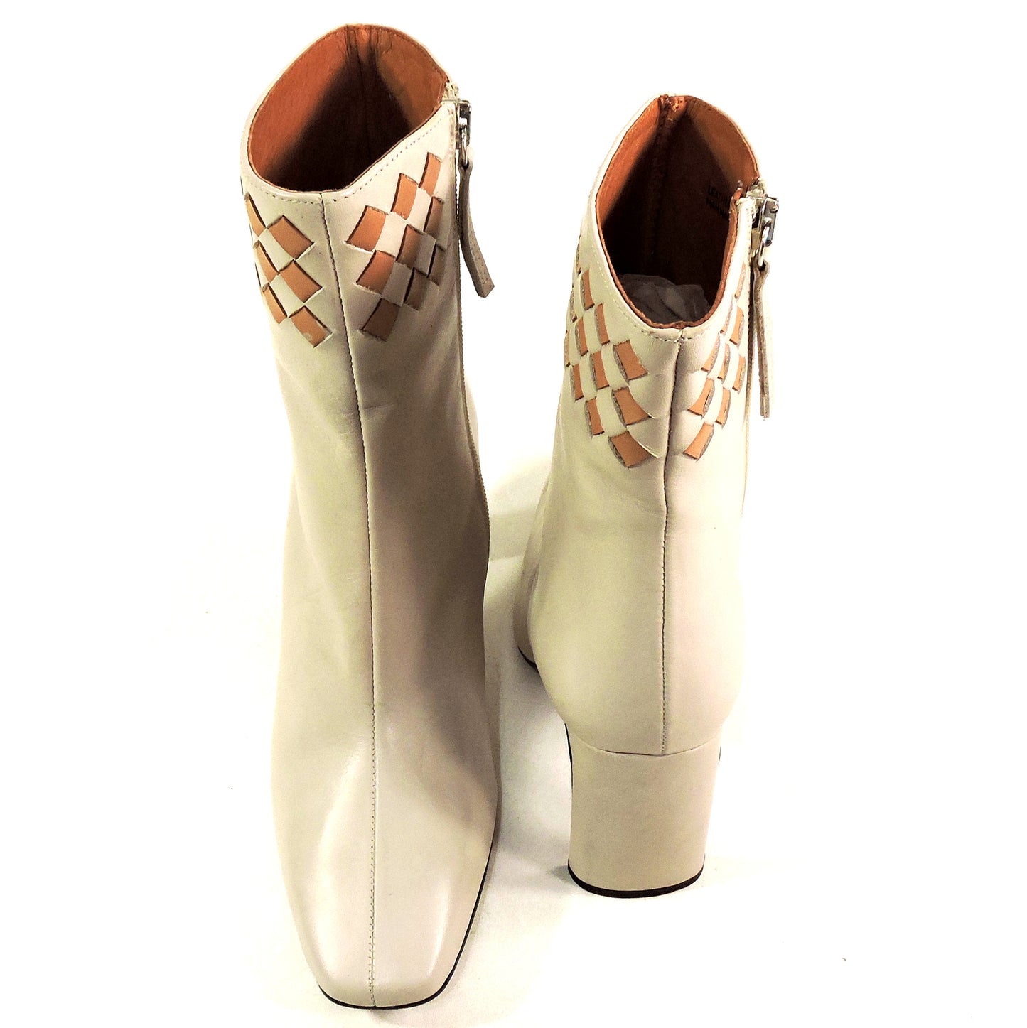 ANGEL ALARCONE ⚜WOMEN'S GREY SOFT LEATHER COMFORT ANKLE BOOTIE